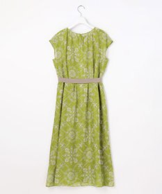 自由区 S 【カタログ掲載】ロータスタイルプリント ワンピース