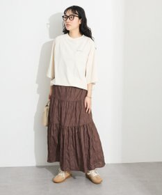 CRAFT STANDARD BOUTIQUE シャイニーワッシャースカート