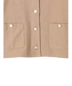 earth music&ecology 金釦スラブカーディガン