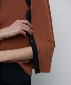 BEIGE， VALOIS / 半袖カーディガン