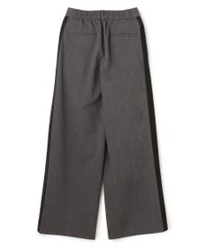 UNFILO 【セットアップ着用可】マイビューティ 側章ワイドパンツ