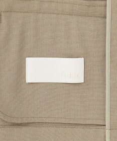 自由区 【セットアップ対応】リネンストレッチノーカラー ジャケット