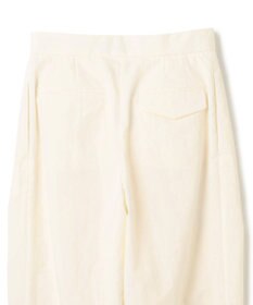 BEIGE， 【洗える】CROCUS / カービーシルエットタックパンツ