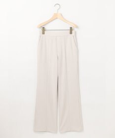 組曲 S スタイルアップジャージー フレアパンツ