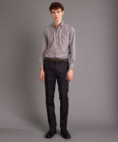 JOSEPH ABBOUD スト レッチストライプシャツ