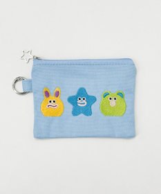 WEGO モンスター刺繍ポーチ