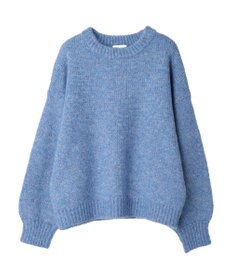 earth music&ecology ファンシーヤーンメランジプルオーバー