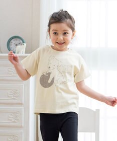 ANY KIDS オーガビッツアニマルTシャツ