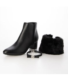 ing <Pitti>4WAYファービジューリボンベルトショートブーツ