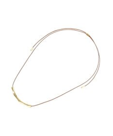 YECCA VECCA パイプコードネックレス