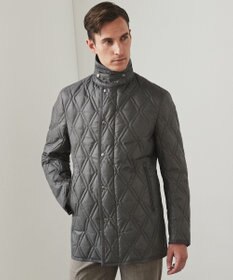 GOTAIRIKU 【仕事で着用可】ブライトシャンブレー キルティング ドレスダウン