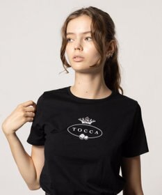 TOCCA 【洗える】TOCCA LOGO TEE Tシャツ
