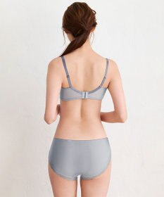 WACOAL ブラジャー 【リボンブラ 脇すっきり】 脇高設計 着やせシルエット 動いても谷間キープ Gカップまで対応 大きいサイズ レディース BXB443 /ワコール