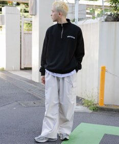 WEGO ヘビーウエイトハーフZIPワンポイントPO