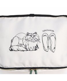 ACE BAGS & LUGGAGE HAyU × ace. トラベルポーチ Mサイズ 猫柄 17822