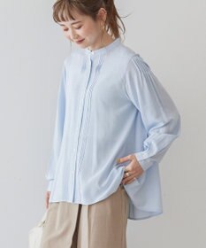 AMERICAN HOLIC サラックールタックブラウス