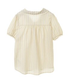 earth music&ecology ミニパフショートスリーブブラウス