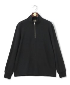 J.PRESS MEN ダウンファブリック ハーフジップ スウェット