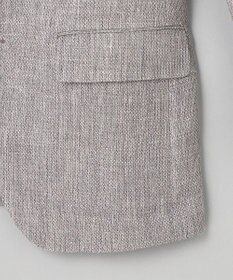 GOTAIRIKU 【DORMEUIL】ドーメル HEXAGON リネン ジャケット_ライトグレー