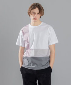 JOSEPH HOMME カラーコットンブロック クルーネックＴシャツ