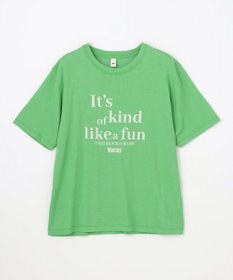 ANY シアーネップロゴＴシャツ
