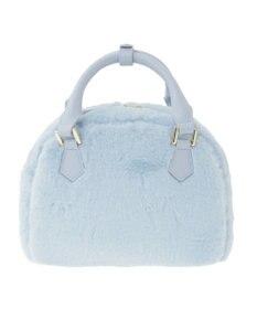 Maison de FLEUR 【限定カラーあり】フェイクファーラウンドバッグ