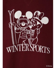 Green Parks Ｄｉｓｎｅｙ／裏起毛フロッキープリントスウェットII