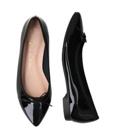 Bridget Birkin 【Bridget Birkin】ポインテッドリボンレインフラットパンプス