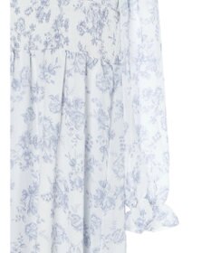 earth music&ecology 隠れバンビ花柄ワンピース