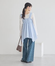 earth music&ecology タックホックデニムパンツ