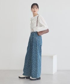 earth music&ecology タックホックデニムパンツ