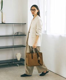 TOPKAPI LEE11月号掲載！【Breath TOPKAPI】撥水 マルチway スクエア A4 トートバッグ / 10ポケット