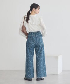 earth music&ecology タックホックデニムパンツ