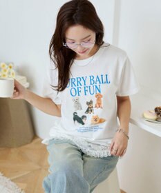 WEGO 【SMサイズ展開】グラフィックTシャツ