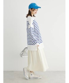 Green Parks 〈選べるきれシル〉フレアロング丈スカート