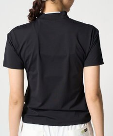 FILA GOLF／marie claire 【FILA GOLF】 バックプリントモックネックシャツ