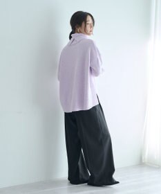 YECCA VECCA スリットタートルネックニット