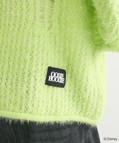 Green Parks ナイトメア／ラメメッシュニットプルオーバー