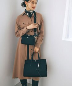 TOPKAPI LEE11月号掲載！【Breath TOPKAPI】撥水 マルチway スクエア A4 トートバッグ / 10ポケット