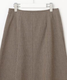 J.PRESS LADIES L 【洗える】T/Rアルガンシルク フレア スカート