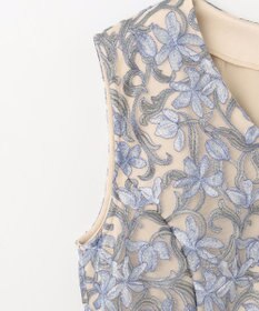 GRACE CONTINENTAL サラサオーナメントドレス