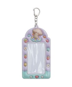 WEGO 【痛バ＆推し活グッズ】ぷっくりアニマルカードホルダーキーホルダー