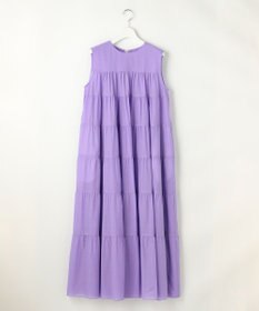 自由区 S コットンティアード ワンピース