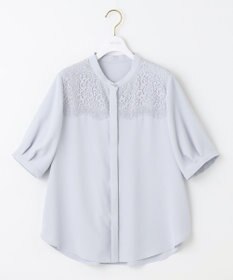 ANY SIS 【洗える】ヨークレース ブラウス