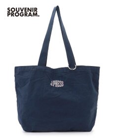 J.PRESS MEN 【J.PRESS ORIGINALS】【UNISEX】Garment Dyed Cotton Embroidery Eco Bag