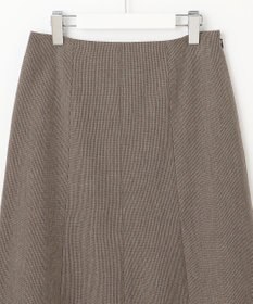 J.PRESS LADIES L 【洗える】T/Rアルガンシルク フレア スカート