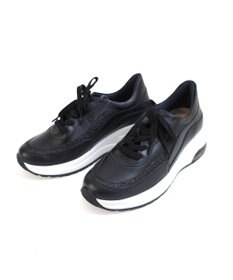 Pointer 日本製 本革厚底スニーカー