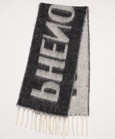 WEGO 【マフラー/ユニセックス着用】ワイドフリンジストール