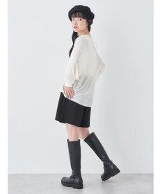 earth music&ecology シアーリブドルマンプルオーバー