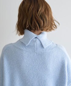 YECCA VECCA スリットタートルネックニット